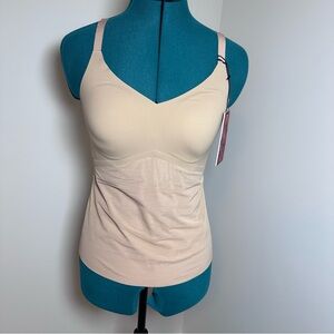 Honeylove LiftWear Cami Tan Adjustable Supportive Shapewear - Size Medium